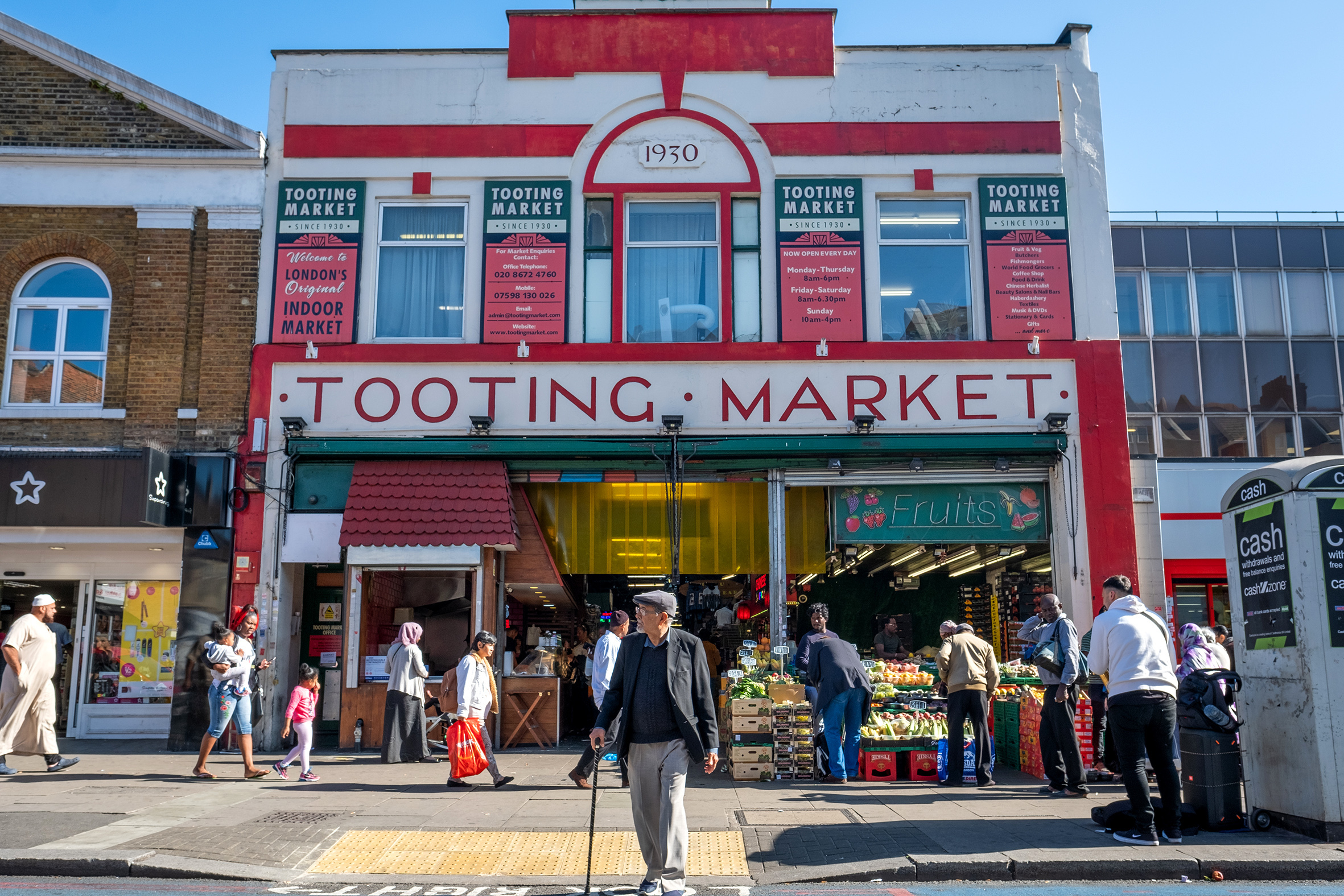 Visiting Tooting Market with Dipa Patel