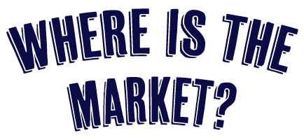 Where is the market?