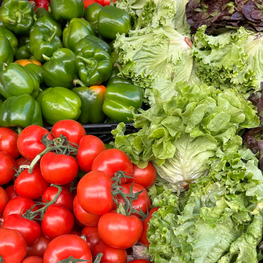 Food market in Barcelona