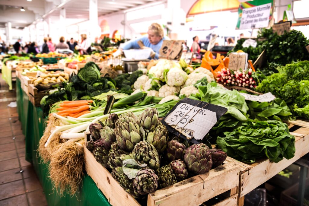 Forville market in Cannes