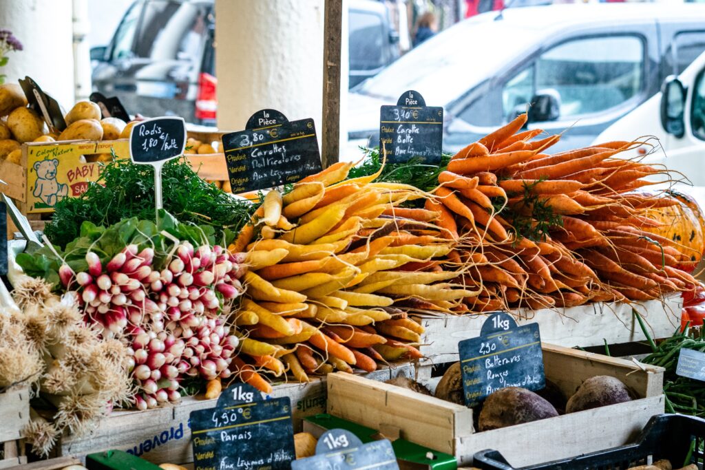 Raspail market Paris