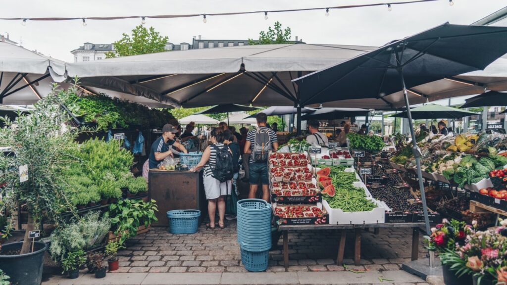 Torvehallerne food market