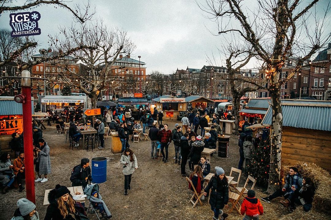 Christmas Market in Amsterdam