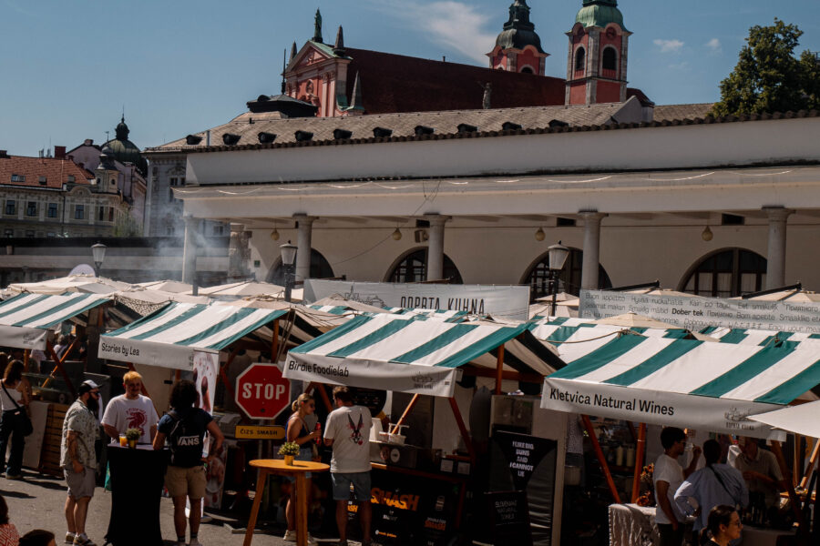 Central Market in Ljubljana
