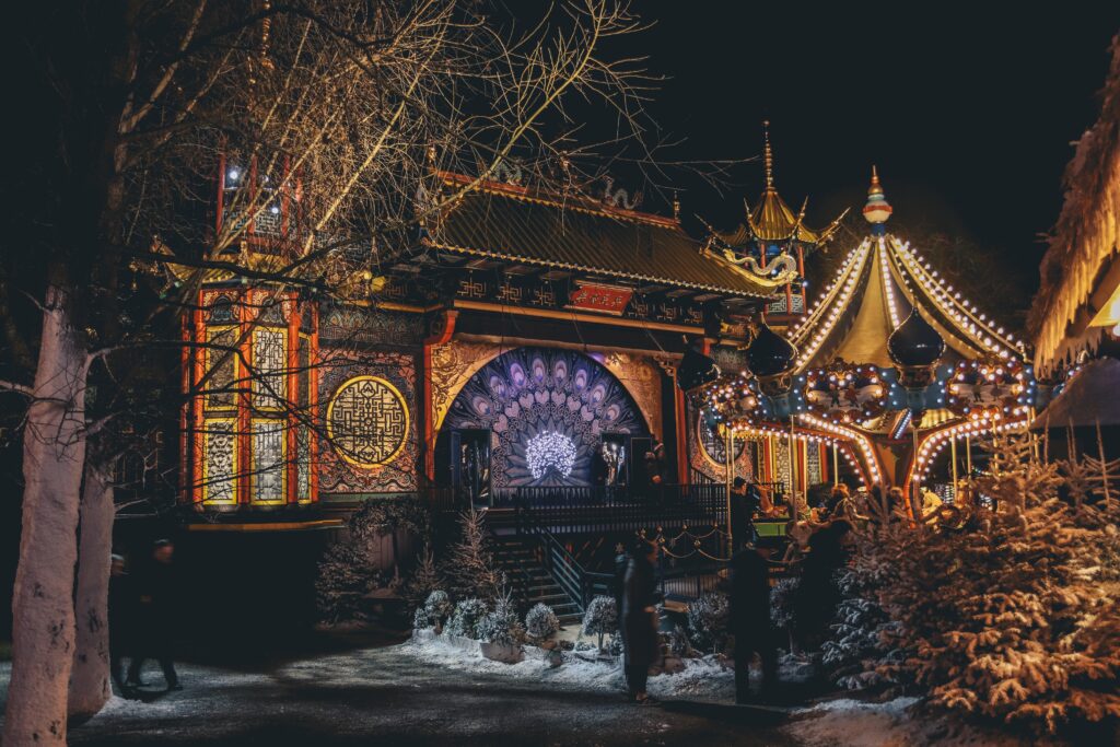 Tivoli Christmas Market in Copenhagen