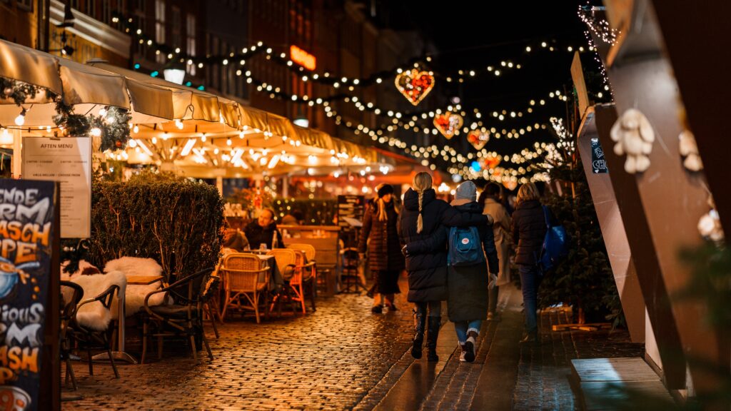 Nyhavn Christmas Market in Copenhagen