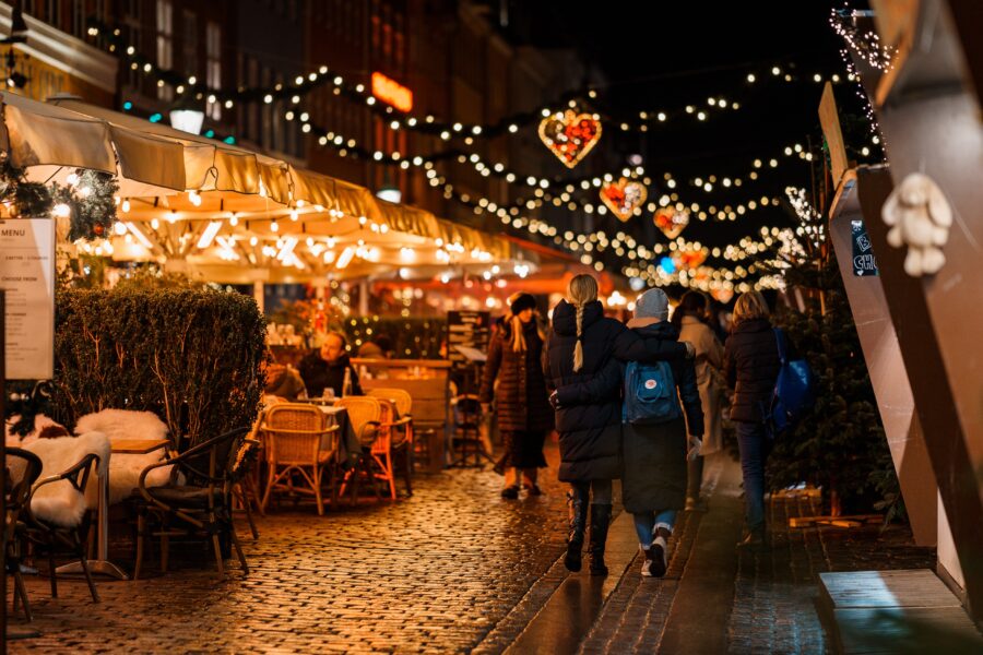 Nyhavn Christmas Market in Copenhagen