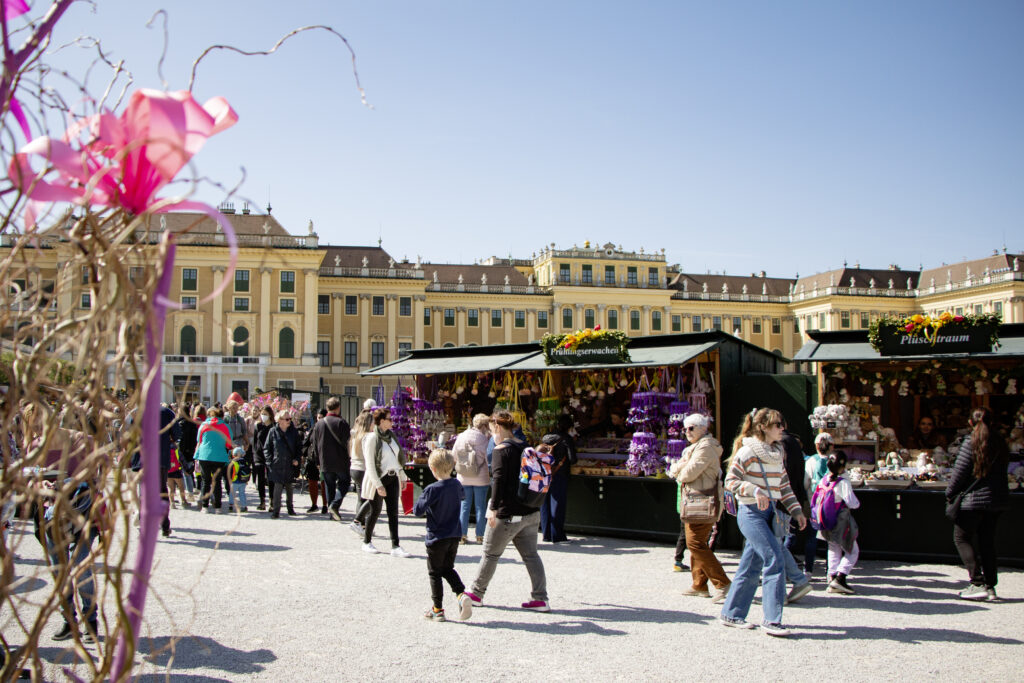 Schönbrunn Palace Easter Market in Vienna