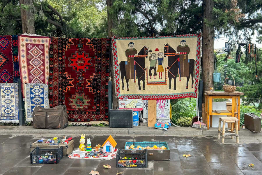 Dry Bridge Market Tbilisi