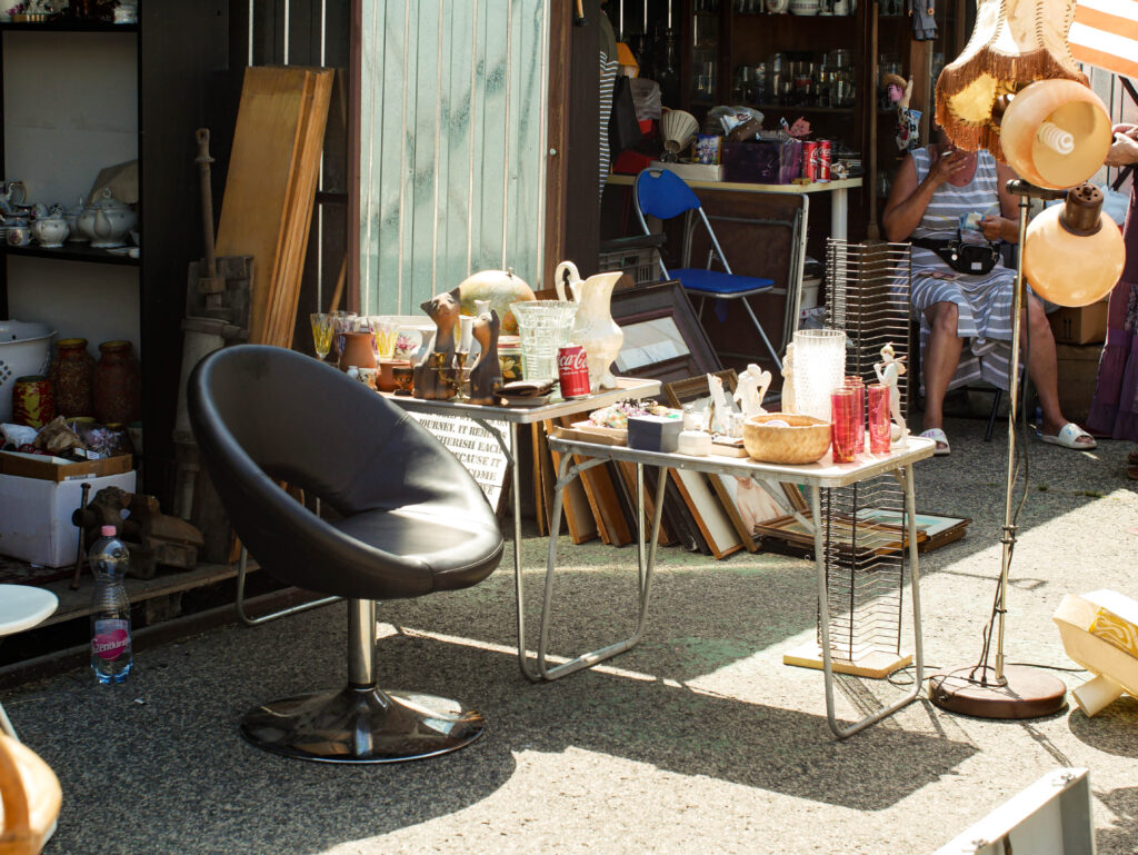 Flea Market in Budapest