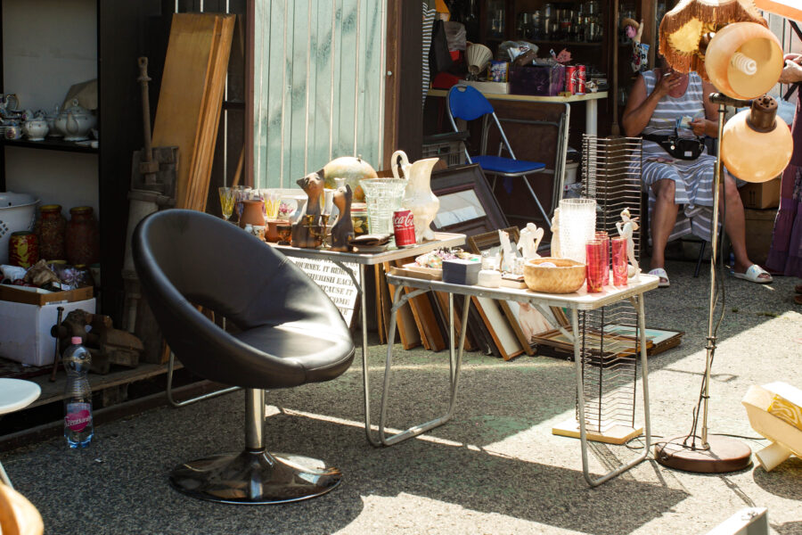 Flea Market in Budapest