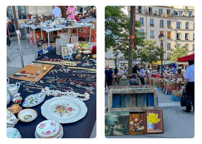 Rue d'Aligre Flea market Paris