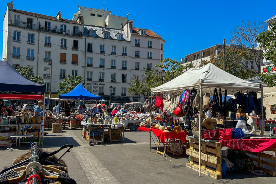 Rue d'Aligre Flea Market Paris