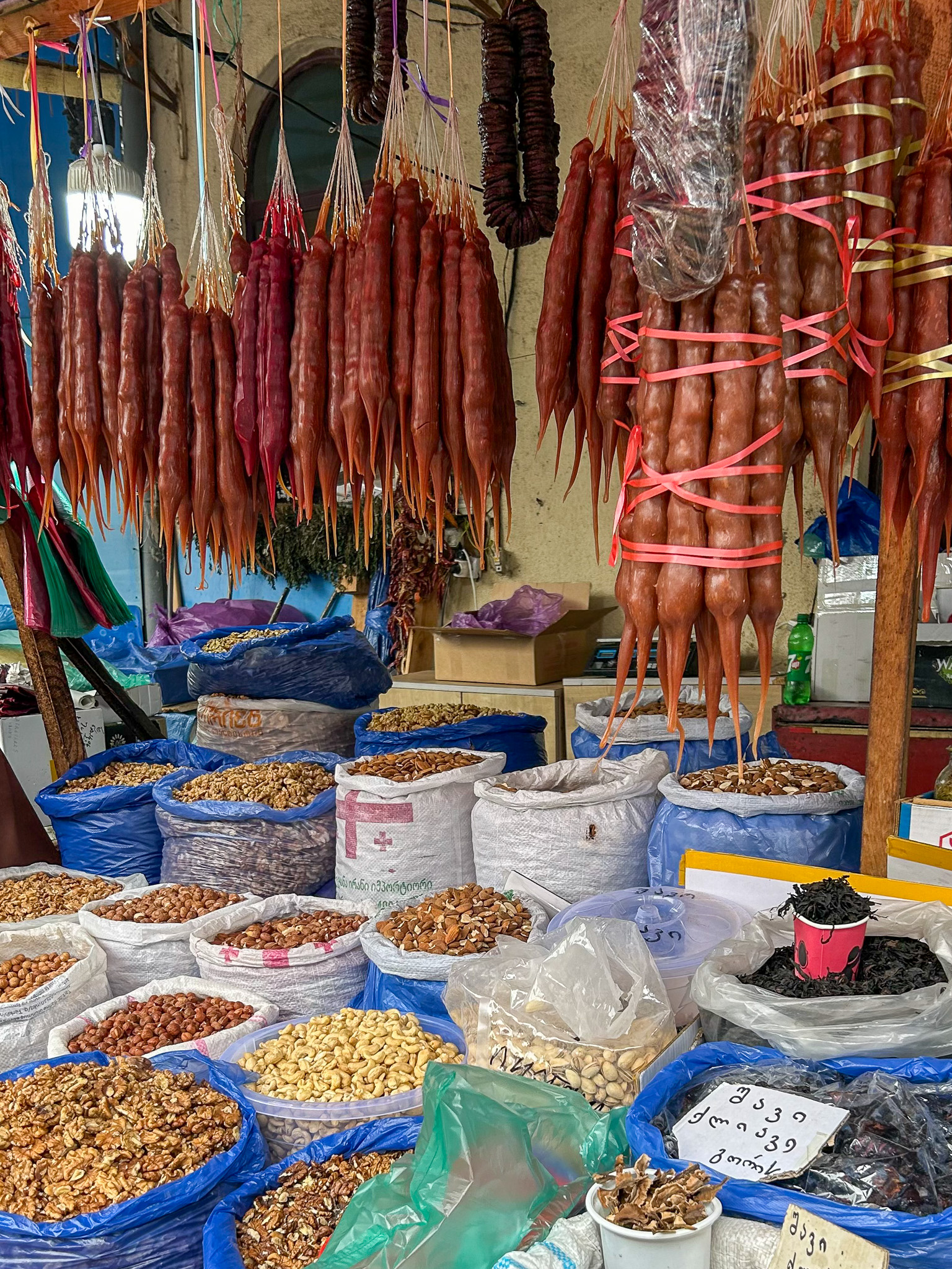 Churchkhela, Dezerter Bazaar Tbilisi